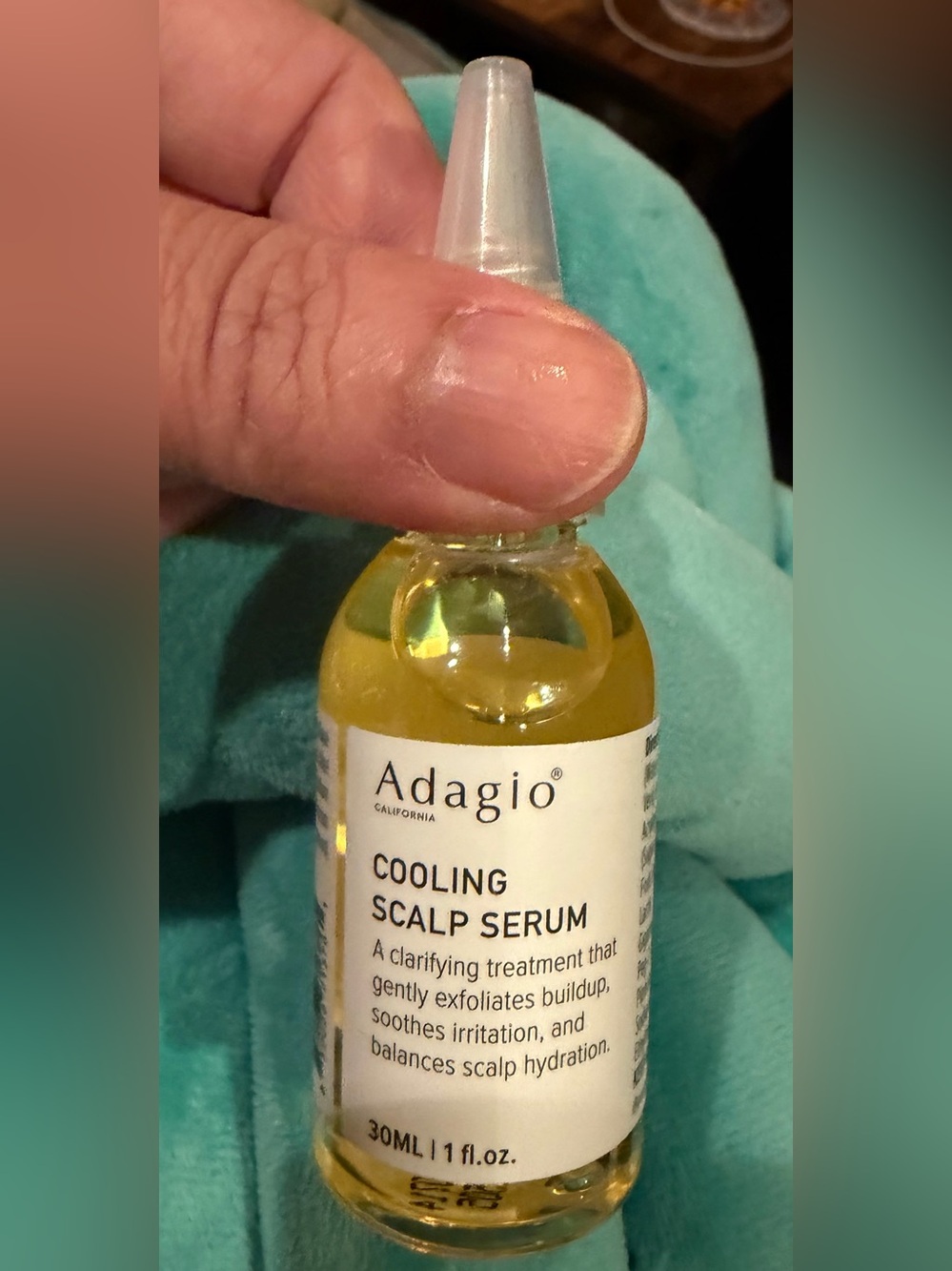 Adagio Cooling Scalp Serum - Clarifying Treatment (Yellow)
